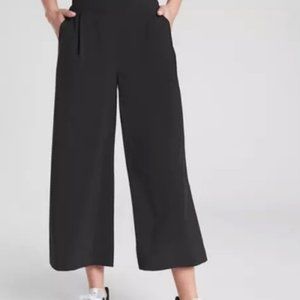 Athleta Avenue Cropped Pant Black 4